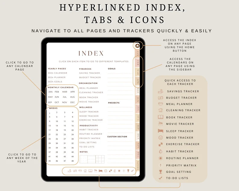 Your fabulous 2024 Digital Planner